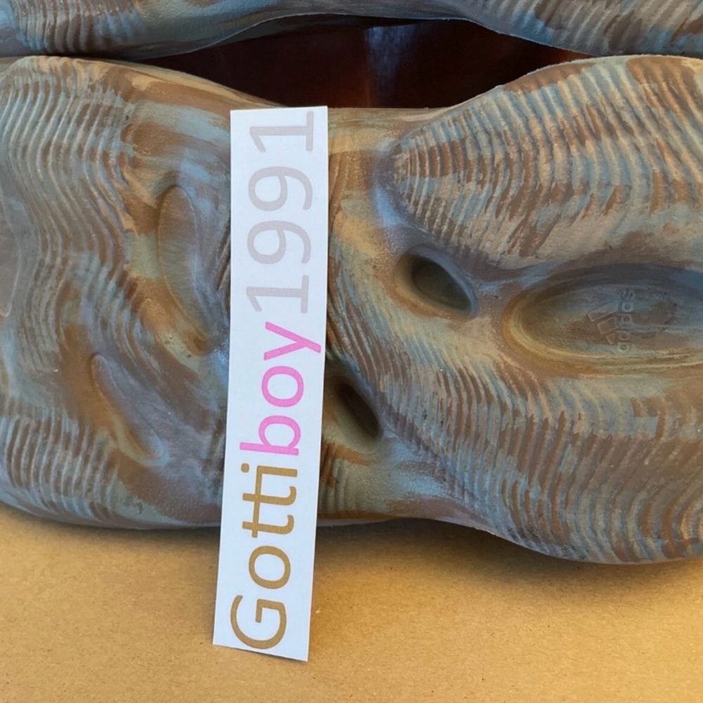 adidas YEEZY FOAM RUNNER 'MX SAND GREY' Size 11 2021 Neopolitan Kanye - Picture 6 of 9